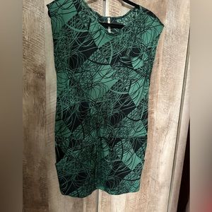 Summer cocktail mini dress with pockets